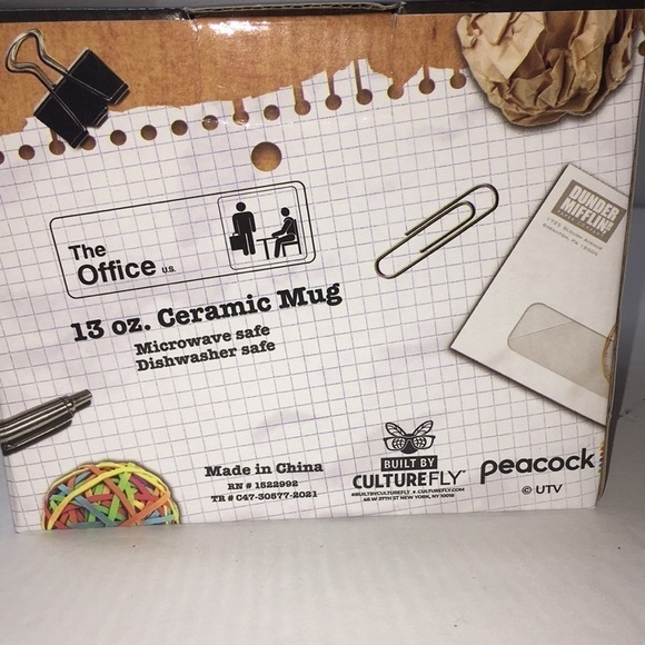 NWT  Peacock The Office 13 oz ceramic mug Assistant to the regional manager - Picture 2 of 2